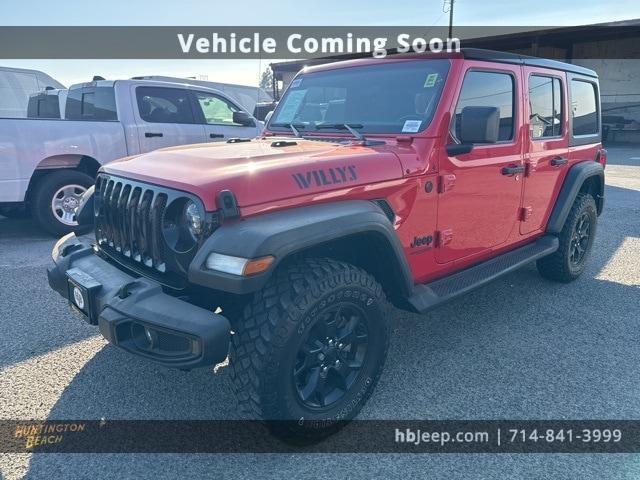 used 2021 Jeep Wrangler Unlimited car, priced at $24,900