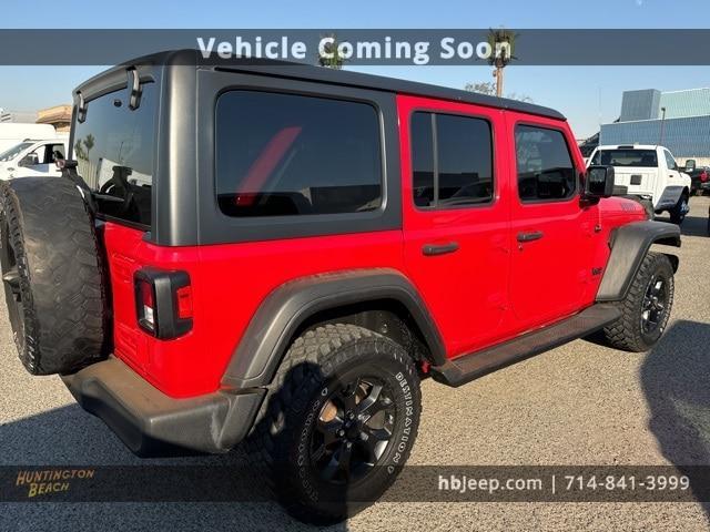 used 2021 Jeep Wrangler Unlimited car, priced at $24,900