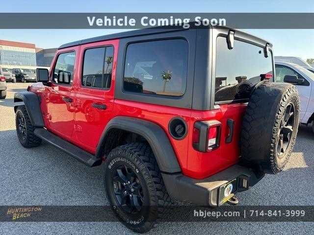 used 2021 Jeep Wrangler Unlimited car, priced at $24,900