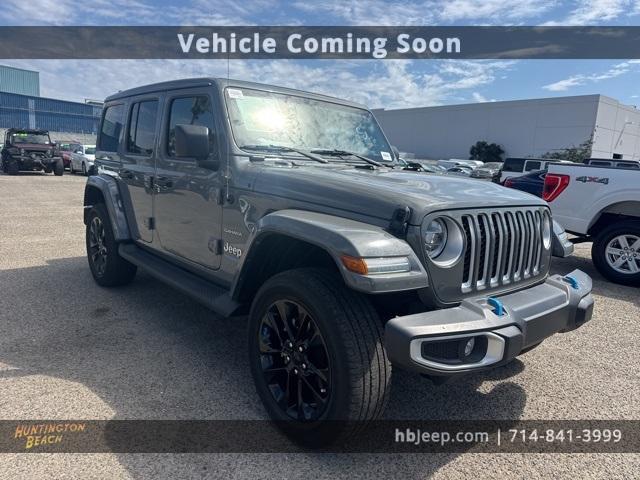 used 2022 Jeep Wrangler Unlimited 4xe car, priced at $29,900