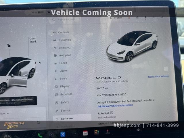 used 2019 Tesla Model 3 car, priced at $18,400
