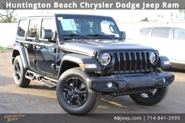 used 2021 Jeep Wrangler Unlimited car, priced at $28,400