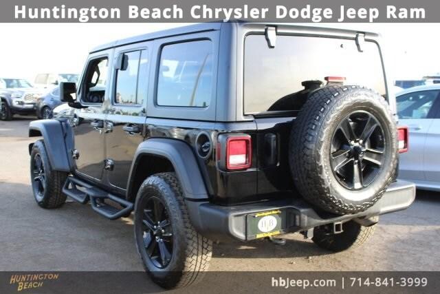 used 2021 Jeep Wrangler Unlimited car, priced at $28,400