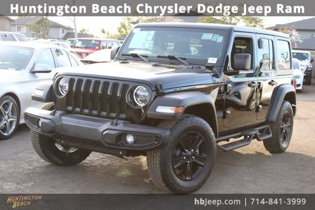 used 2021 Jeep Wrangler Unlimited car, priced at $28,400