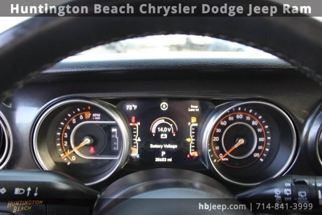 used 2021 Jeep Wrangler Unlimited car, priced at $28,400