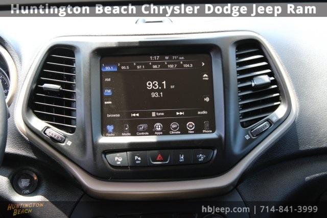 used 2018 Jeep Cherokee car, priced at $17,563