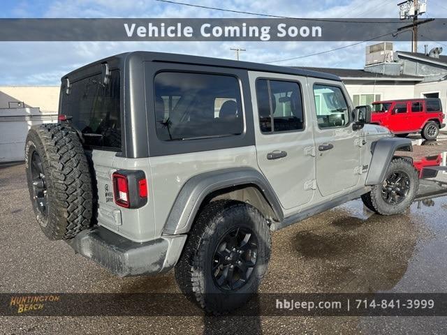 used 2021 Jeep Wrangler Unlimited car, priced at $26,000