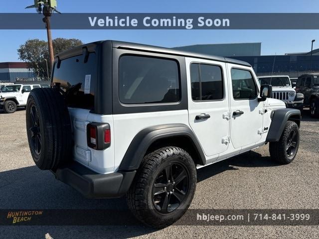 used 2020 Jeep Wrangler Unlimited car, priced at $25,805