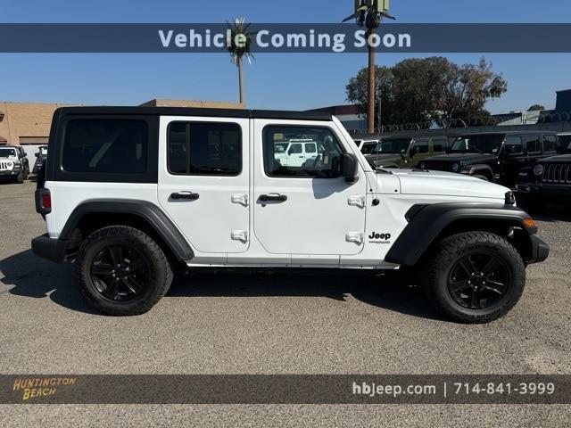 used 2020 Jeep Wrangler Unlimited car, priced at $25,805