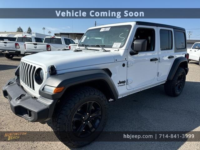 used 2020 Jeep Wrangler Unlimited car, priced at $26,500