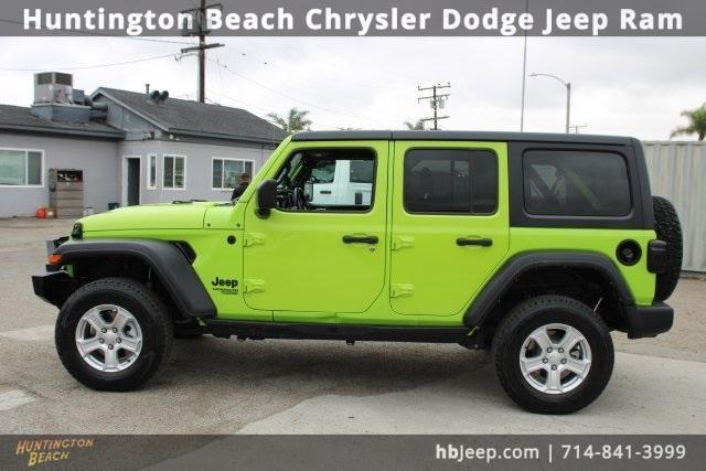 used 2021 Jeep Wrangler Unlimited car, priced at $21,000