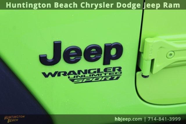used 2021 Jeep Wrangler Unlimited car, priced at $21,000