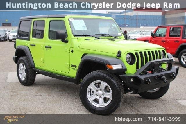 used 2021 Jeep Wrangler Unlimited car, priced at $21,000
