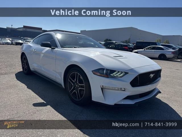 used 2021 Ford Mustang car, priced at $20,990