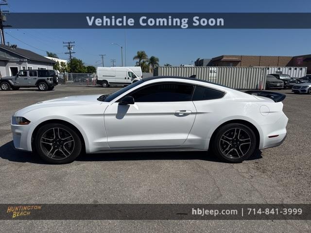 used 2021 Ford Mustang car, priced at $20,990