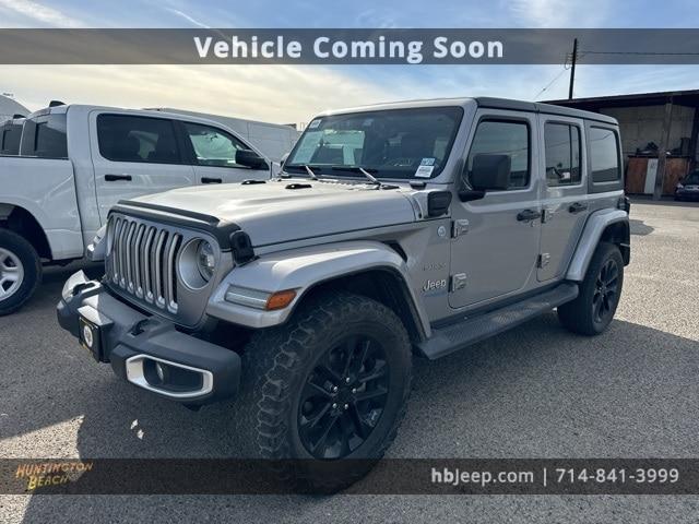 used 2021 Jeep Wrangler Unlimited 4xe car, priced at $27,579