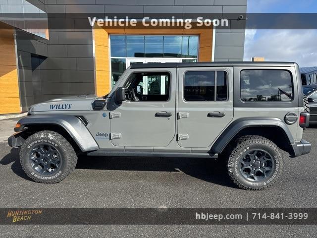 used 2023 Jeep Wrangler 4xe car, priced at $27,800