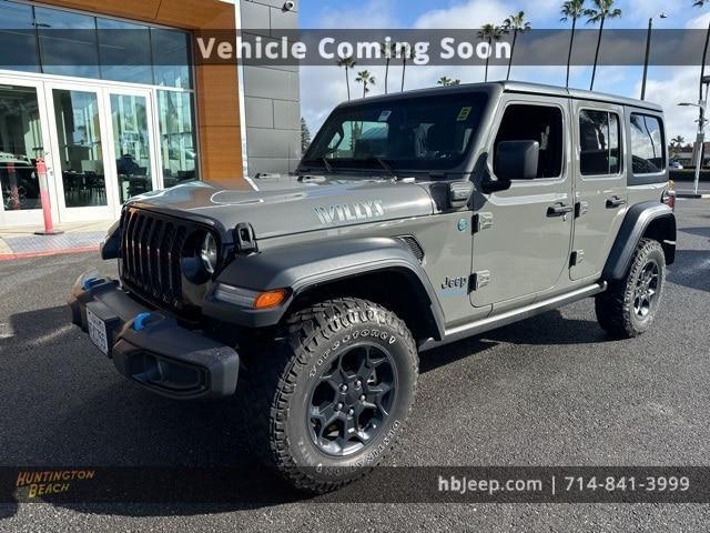 used 2023 Jeep Wrangler 4xe car, priced at $27,800