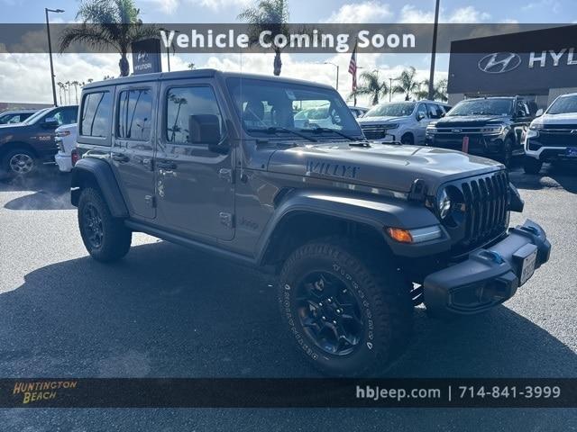 used 2023 Jeep Wrangler 4xe car, priced at $27,800