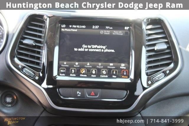 used 2019 Jeep Cherokee car, priced at $17,400