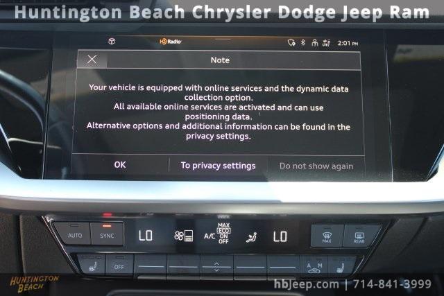 used 2023 Audi A3 car, priced at $18,625