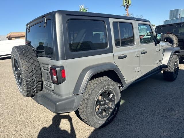 used 2021 Jeep Wrangler Unlimited car, priced at $26,990