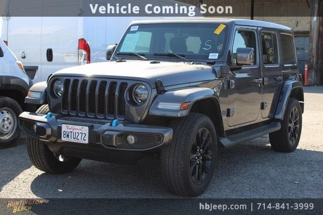 used 2021 Jeep Wrangler Unlimited 4xe car, priced at $35,860