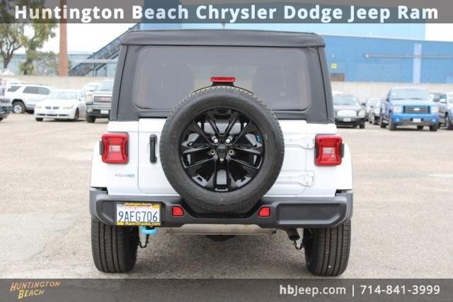 used 2022 Jeep Wrangler Unlimited 4xe car, priced at $27,500