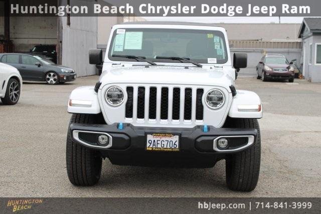 used 2022 Jeep Wrangler Unlimited 4xe car, priced at $27,500