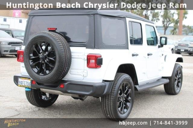 used 2022 Jeep Wrangler Unlimited 4xe car, priced at $27,500