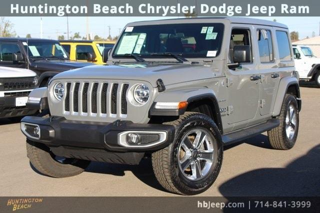 used 2021 Jeep Wrangler Unlimited car, priced at $26,724