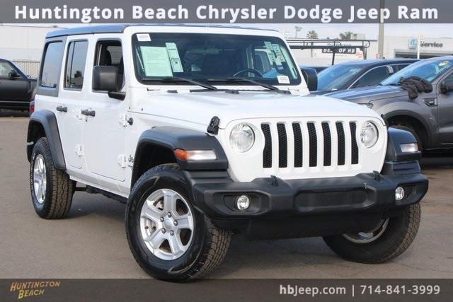 used 2020 Jeep Wrangler Unlimited car, priced at $22,000