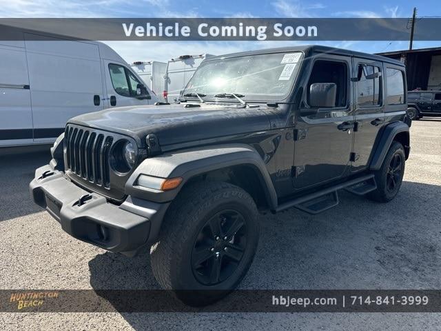 used 2020 Jeep Wrangler Unlimited car, priced at $22,400