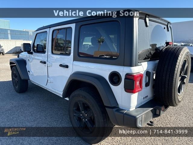 used 2020 Jeep Wrangler Unlimited car, priced at $25,100