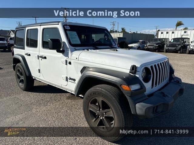 used 2020 Jeep Wrangler Unlimited car, priced at $25,100