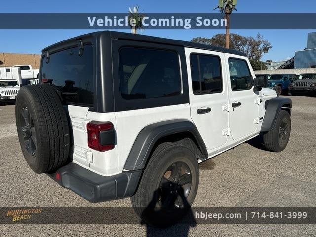 used 2020 Jeep Wrangler Unlimited car, priced at $25,100