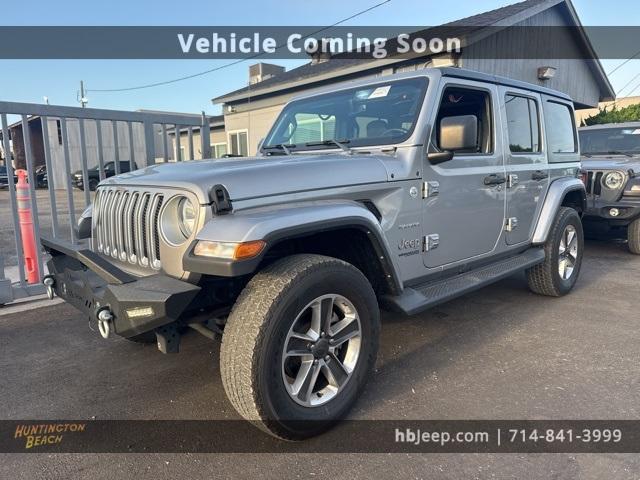 used 2021 Jeep Wrangler Unlimited car, priced at $27,200