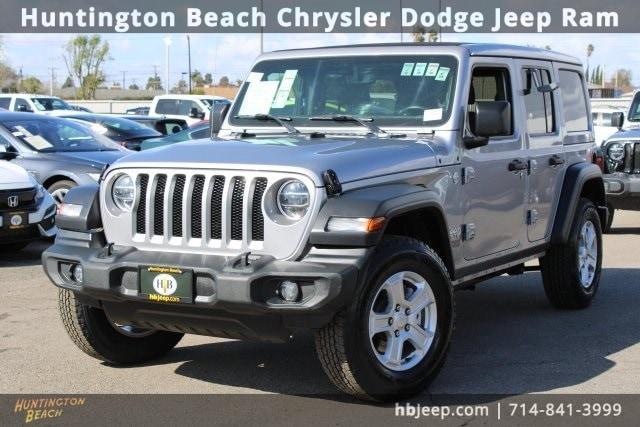 used 2021 Jeep Wrangler Unlimited car, priced at $24,990