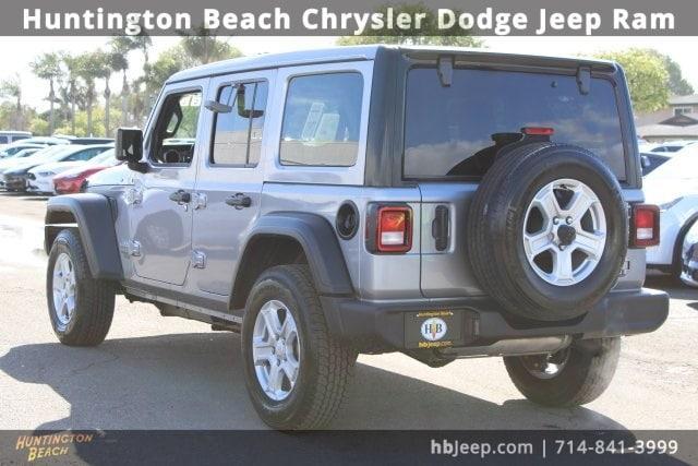 used 2021 Jeep Wrangler Unlimited car, priced at $24,990