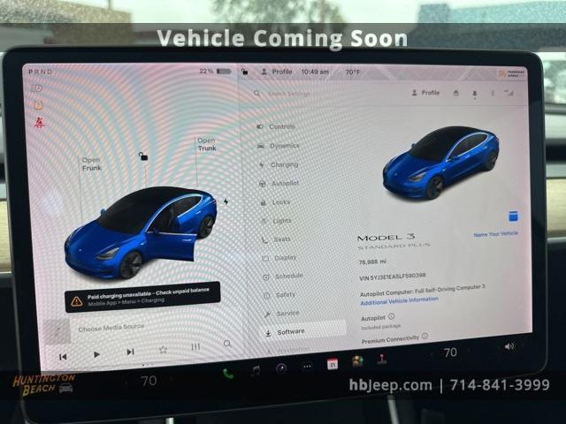 used 2020 Tesla Model 3 car, priced at $17,800