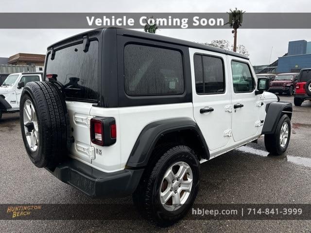 used 2022 Jeep Wrangler Unlimited car, priced at $25,990