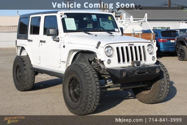 used 2017 Jeep Wrangler Unlimited car, priced at $25,990