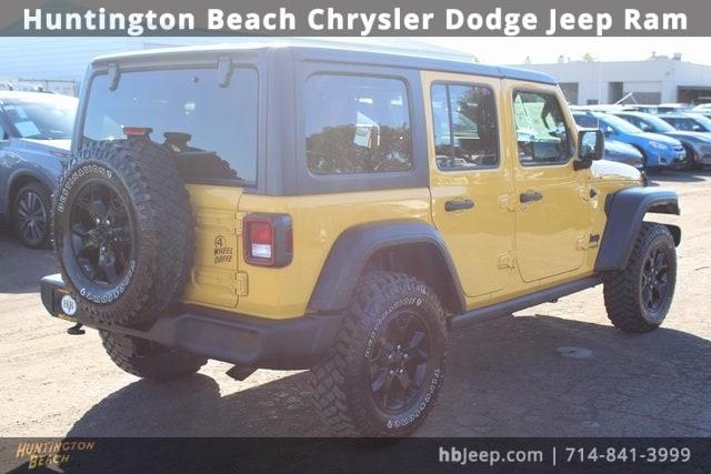 used 2021 Jeep Wrangler Unlimited car, priced at $27,972