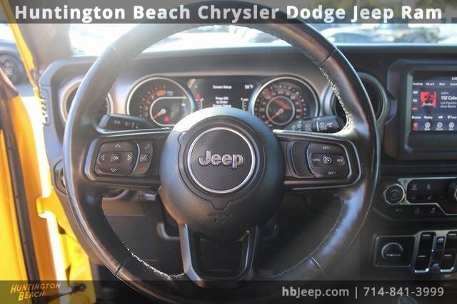 used 2021 Jeep Wrangler Unlimited car, priced at $27,972