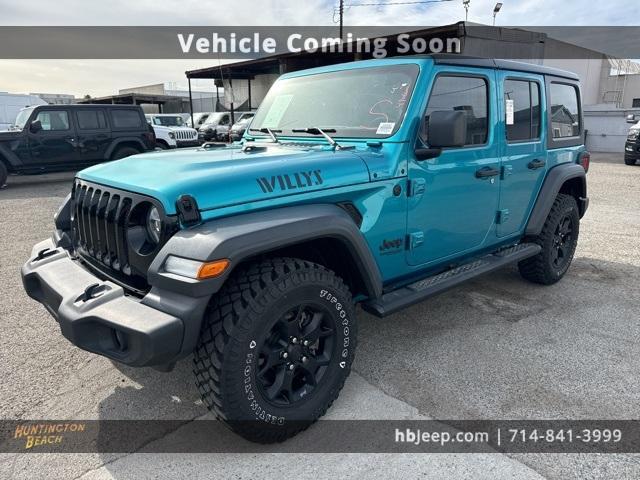 used 2020 Jeep Wrangler Unlimited car, priced at $25,500