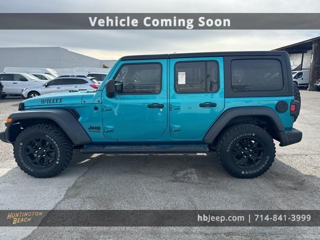 used 2020 Jeep Wrangler Unlimited car, priced at $25,500