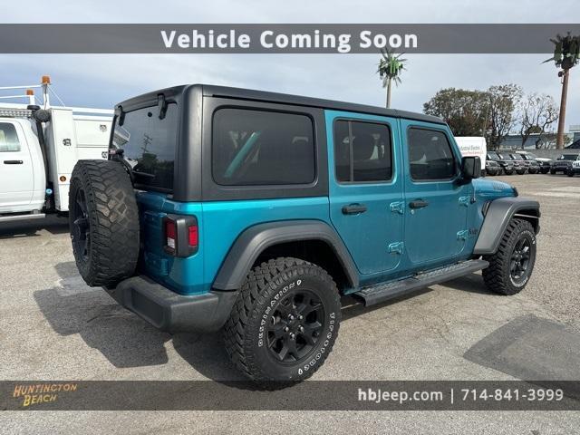 used 2020 Jeep Wrangler Unlimited car, priced at $25,500