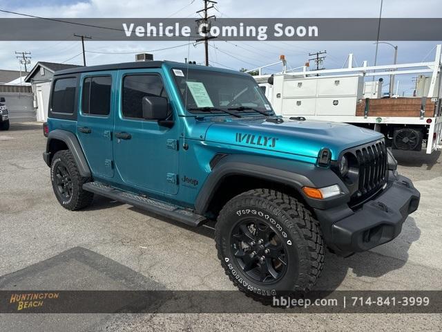 used 2020 Jeep Wrangler Unlimited car, priced at $25,500