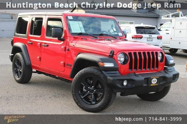 used 2021 Jeep Wrangler Unlimited car, priced at $25,900