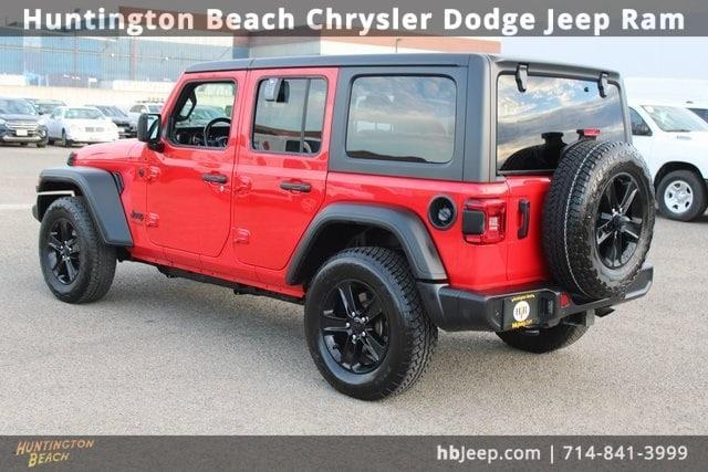 used 2021 Jeep Wrangler Unlimited car, priced at $25,900